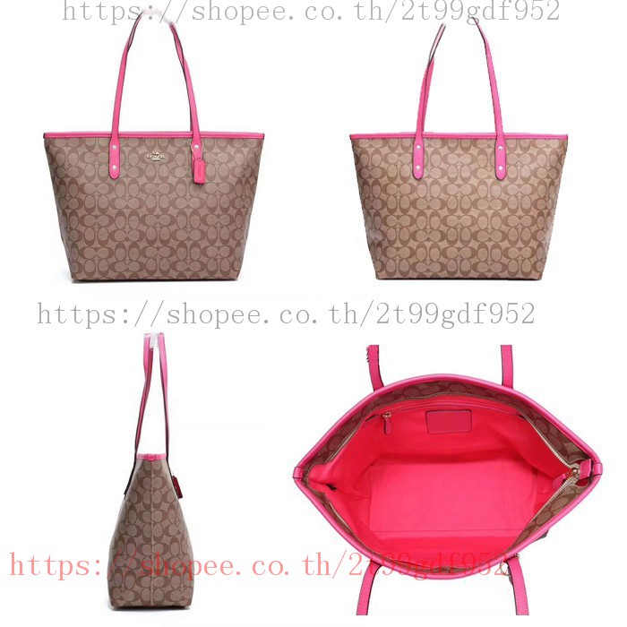 แท้-พร้อมส่ง-coach-36876-โค้ชแท้-กระเป๋าสะพายกระเป๋าเป้ผู้หญิง-ความจุสูง-กระเป๋าสะพายข้างกระเป๋าท๊อต-รับประกันหนึ่