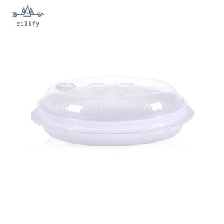 Cilify ชามนึ่งปลา พร้อมฝาปิด สําหรับเตาอบไมโครเวฟ