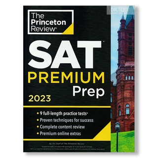 DKTODAY หนังสือ PRINCETON REVIEW SAT PREMIUM PREP 2023