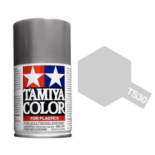 Tamiya Spray Color สีสเปร์ยทามิย่า TS-30 SILVER LEAF 100ML