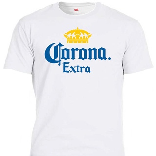 เสื้อยืด พิมพ์ลาย Corona Extra เครื่องดื่ม เบียร์ สุดเท่ สําหรับผู้ชาย ไซซ์ S-5X T-1759 L@@K
