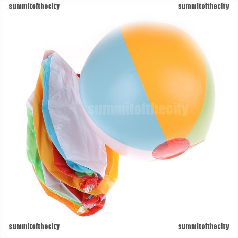ภาพหน้าปกสินค้าลูกบอลยางเป่าลม ของเล่นสำหรับเด็ก จากร้าน summitofthecity.th บน Shopee