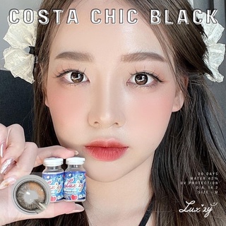 ภาพขนาดย่อสินค้าคอนแทคเลนส์ ขนาดมินิ Black Costa Chic (Luxzylens)