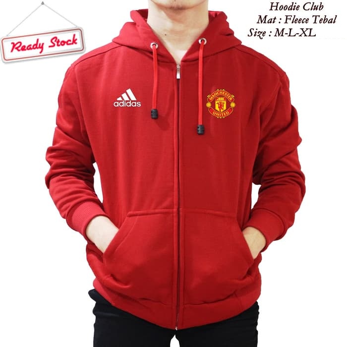 Mu Jacket-Man Utd เสื้อแจ็คเก็ตมีฮู้ดผู้ใหญ่- เสื้อแจ็คเก็ตบอลระดับพรี ...