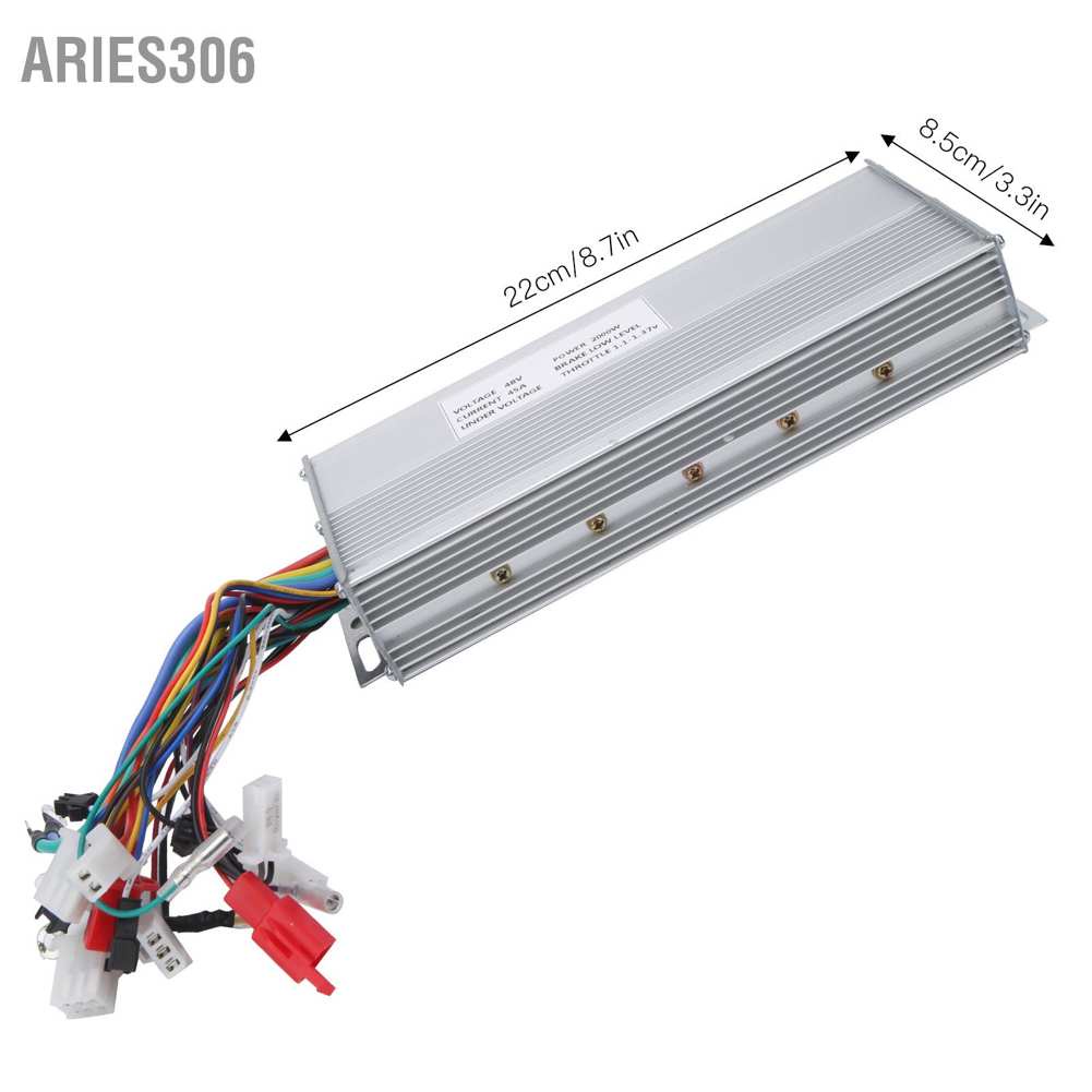 aries306-มอเตอร์แปรงไฟฟ้า-48v-2000w-พร้อมชุดควบคุม-e-bike