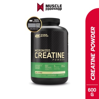 ภาพย่อรูปภาพสินค้าแรกของOptimum Nutrition Micronized Creatine 600g ช่วยเพิ่มแรง และความแข็งแรงของกล้ามเนื้อ (เป็นฝาสีขาว)