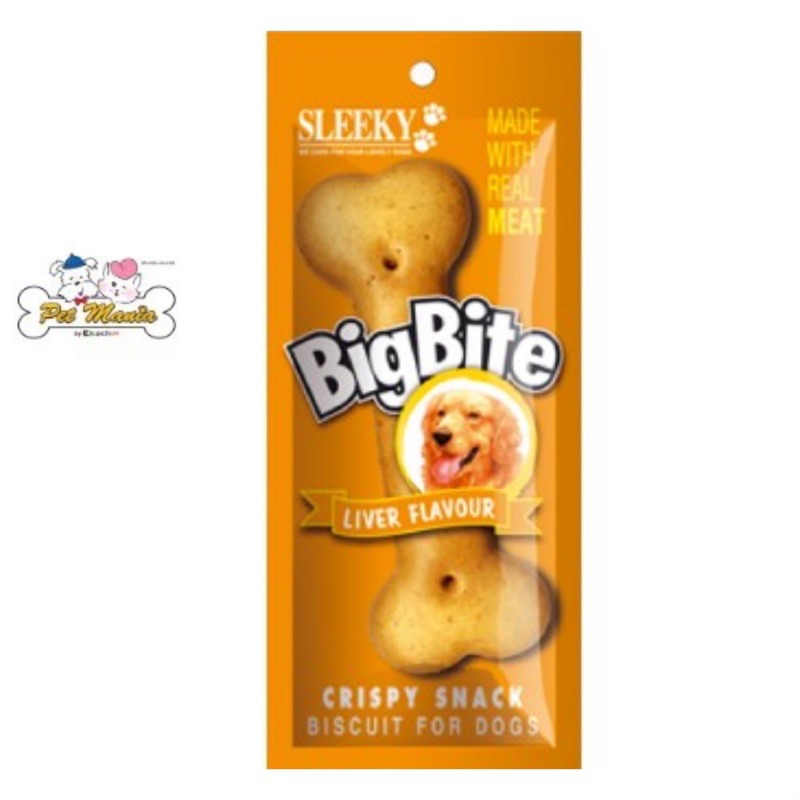 (รสตับ)SLEEKY Crispy Snack - Big Bite สลิคกี้ คริสปี้สแน็ค บิ๊กไบท์ ...