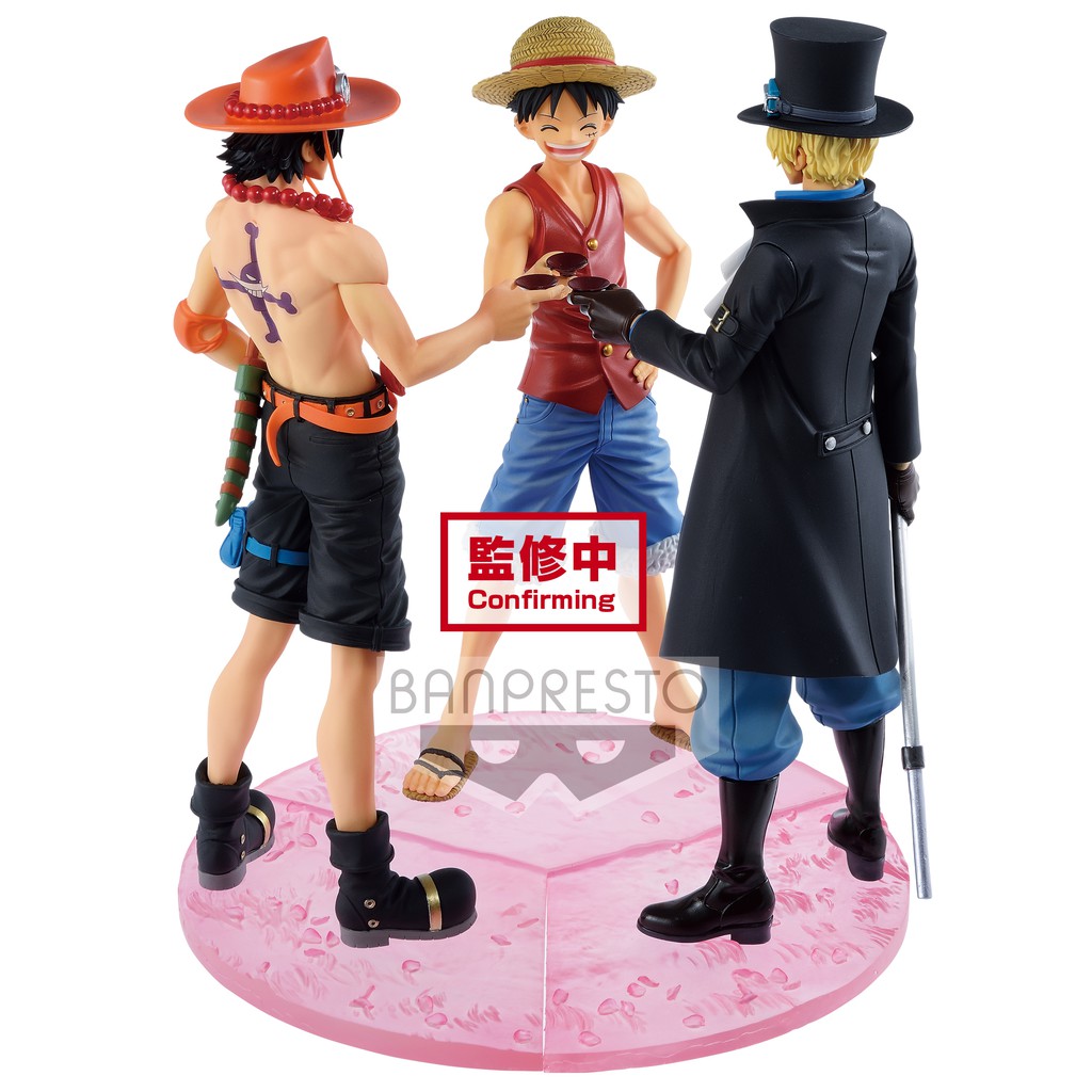 BANPRESTO ONE PIECE MAGAZINE FIGURE SPECIAL EPISODE LUFFY ACE SABO ...