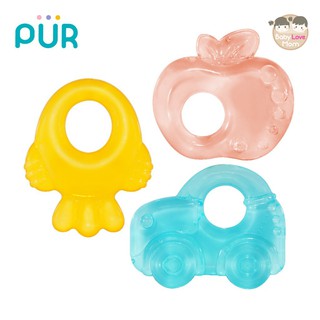 Pur ยางกัดแบบมีน้ำ Water Filled Teether คละลายสำหรับเด็ก 6 เดือนขึ้นไป ช่วยอาการคันเหงือกของลูกน้อย