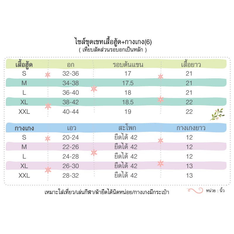 ภาพหน้าปกสินค้าขายเท ลดล้างสต็อค สินค้าใกล้หมดแล้ว  เสื้อฮู้ด+กางเกง (ตารางไซส์รูปสินค้าที่2) กางเกงมีกระเป๋า เสื้อ+กางเกง6 จากร้าน totallink บน Shopee