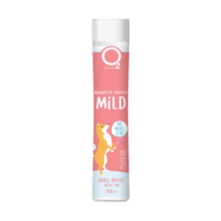 O2 Shampoo สูตร Mild 200 ml หมดอายุ 07/2024 แชมพูโอทูสุนัข ขวดชมพู