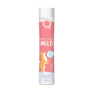 O2 Shampoo สูตร Mild 200 ml หมดอายุ 07/2024 แชมพูโอทูสุนัข ขวดชมพู