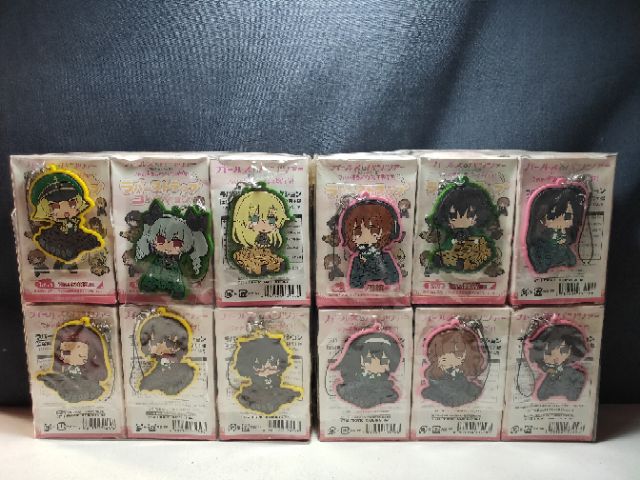 girls-und-panzer-rubber-strap-กล่องบุบเล็กน้อย