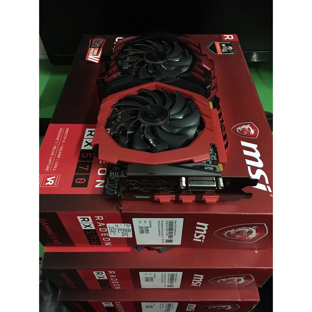 MSI Gaming X RX 570 4Gb | Shopee Thailand