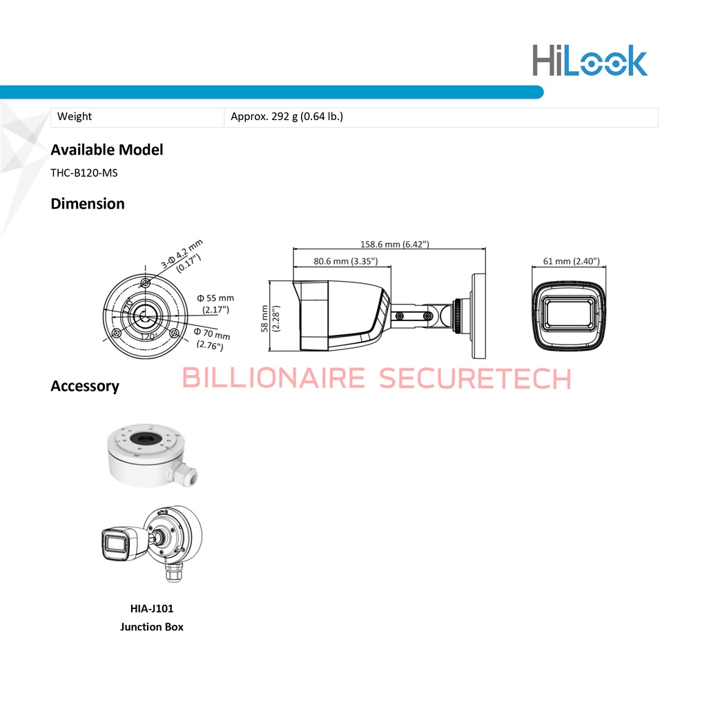 hilook-เซ็ตกล้องวงจรปิด-hd-4-ch-dvr-204g-m1-c-thc-b120-ms-hdd-adaptorหางกระรอก-cable-x4-hdmi-3-m-lan-5-m