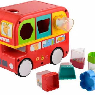 ส่งต่อ ของเล่นพัฒนาการน้อง ของ ELC shape sorting รุ่น london bus