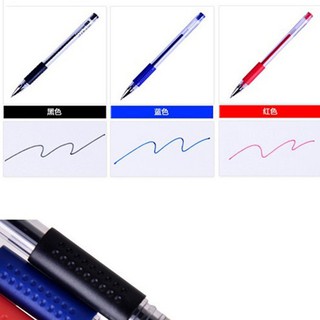 ภาพขนาดย่อของภาพหน้าปกสินค้า(P-022) ปากกาเจล มี3สี 0.5mm หัวปกติ/หัวเข็ม Classic 0.5 มม.(สีน้ำเงิน/แดง/ดำ) ปากกาหมึกเจล จากร้าน nemurestationary บน Shopee ภาพที่ 3