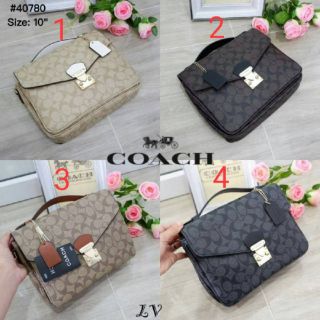 Coach. พรีเมี่ยม ปั๊มแป๊ะทุกจุด งานสวย หนังแน่น