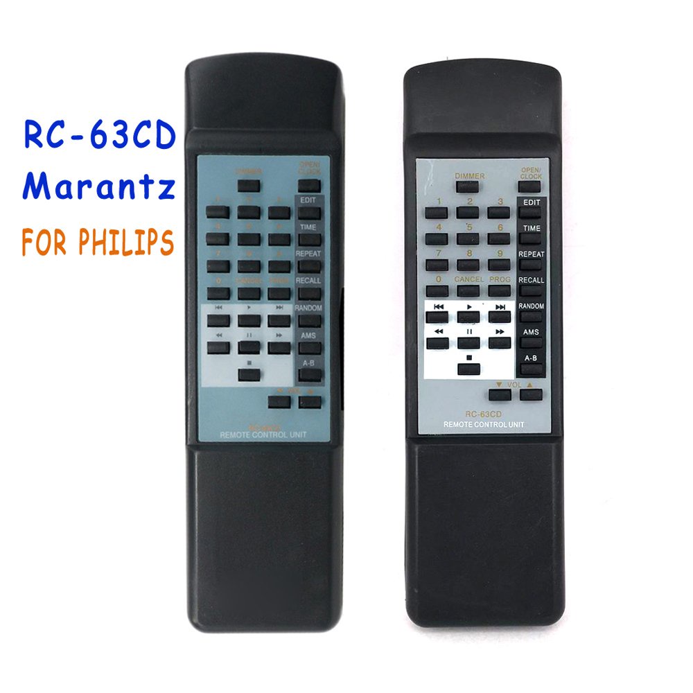 4 ชิ้น/ล็อตเปลี่ยนรีโมทคอนโทรล RC-63CD สําหรับ Philips Marantz CC3300 ...
