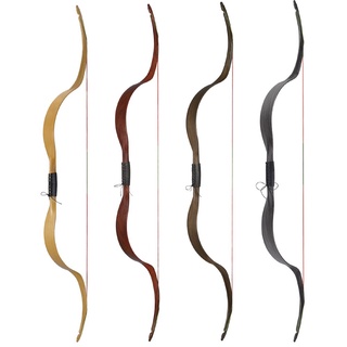 1X 20LBS แบบดั้งเดิม Bows Recurve Bow 48 