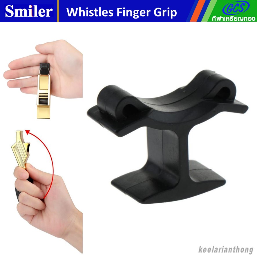 ภาพหน้าปกสินค้าReferees Whistle Finger Grip Holder กริบสำหรับคล้องนกหวีดกับนิ้ว