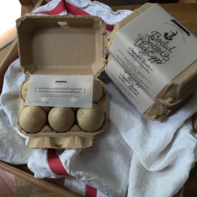 รูปภาพสินค้าแรกของไข่เค็มหมักซีอิ๊วบ้านตลาดน้อย ต้มสุก พร้อมรับประทาน