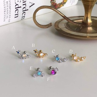 ภาพหน้าปกสินค้าWinterwinter Jewelry Silver925 : จิวต่างหูข้างหลังเป็นบอลใส่ง่าย ประดับเพชร cz ( ราคาต่อข้าง ) ซึ่งคุณอาจชอบราคาและรีวิวของสินค้านี้