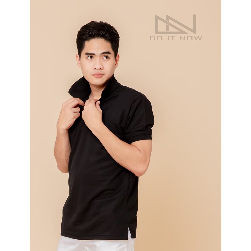 เสื้อโปโลแขนจั๊ม-สีดำ-ชาย-by-doitnow-สินค้าคุณภาพ-จากแห่งผลิตโดยตรง