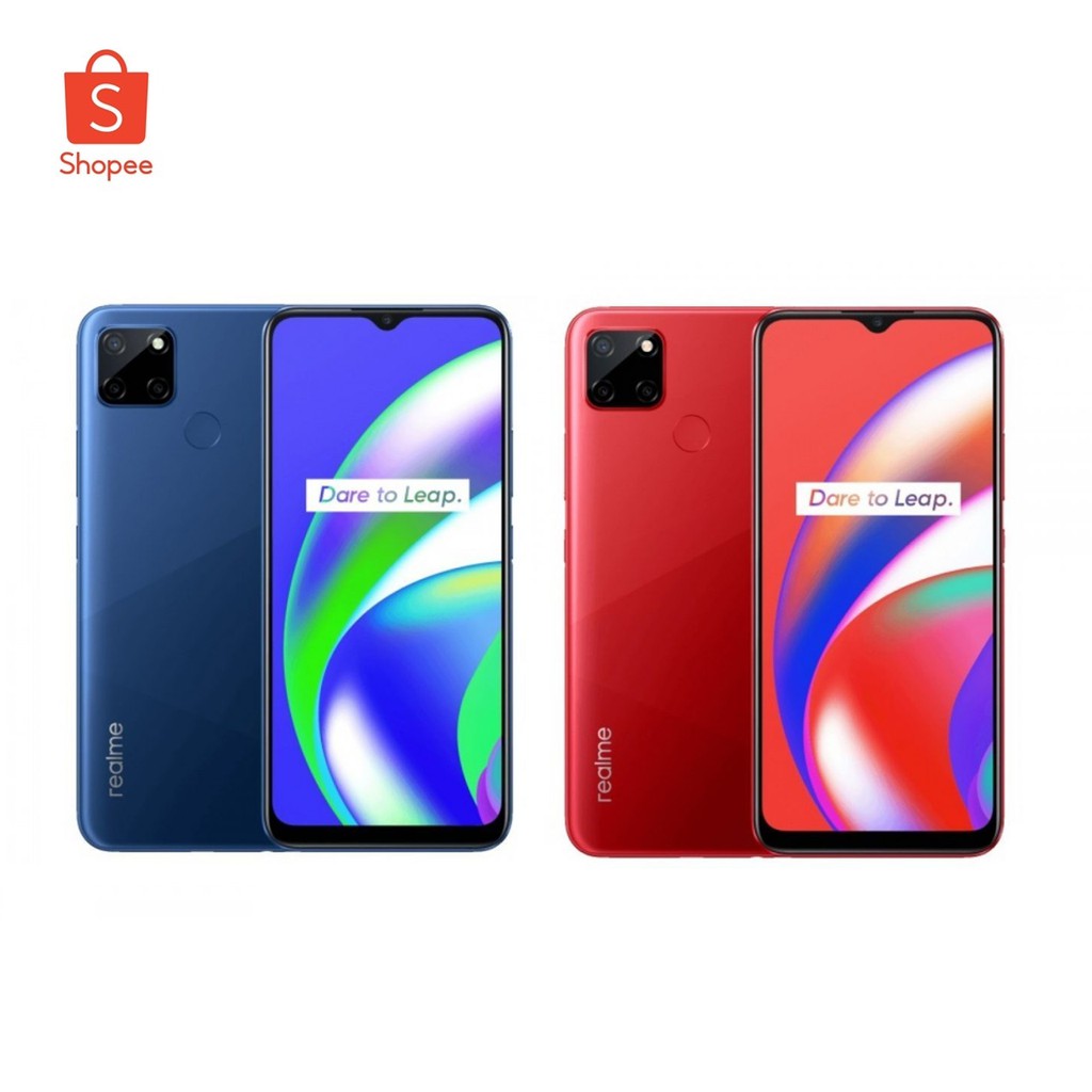 realme-c12-3-32gb-แบต5-000-จอ-6-5-เครื่องใหม่ประกันศูนย์1ปี