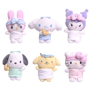 my melody cinnamoroll kuromi sanrio Stuffed Toys Cute Cartoon Hello Kitty Plush Doll Pendant Bag Pendant Gift