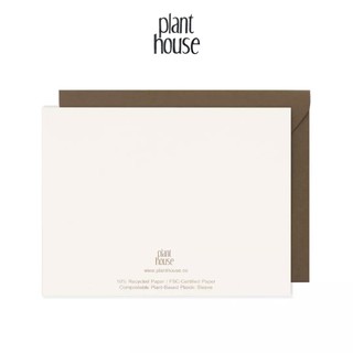 ภาพขนาดย่อของภาพหน้าปกสินค้าPlant House การ์ดอวยพร Nature Heals จาก Plant House Greeting Card จากร้าน planthouse_officialshop บน Shopee ภาพที่ 1