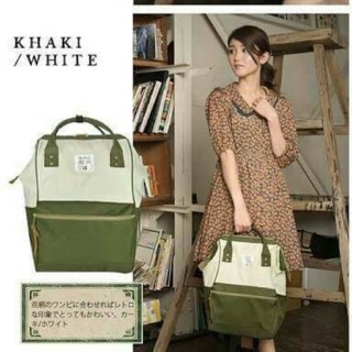 ANELLO POLYESTER CANVAS RUCKSACK  รุ่นclassic