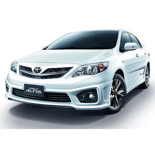 Altis 08-13  สติ๊กเกอร์ Carbon 6D สำเร็จรูป กันรอย และเพื่อความสวยงาม Toyota Altis 08-13