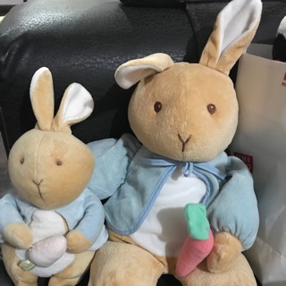 ตุ๊กตา Peter Rabbit 2 ตัว ป้าย eden