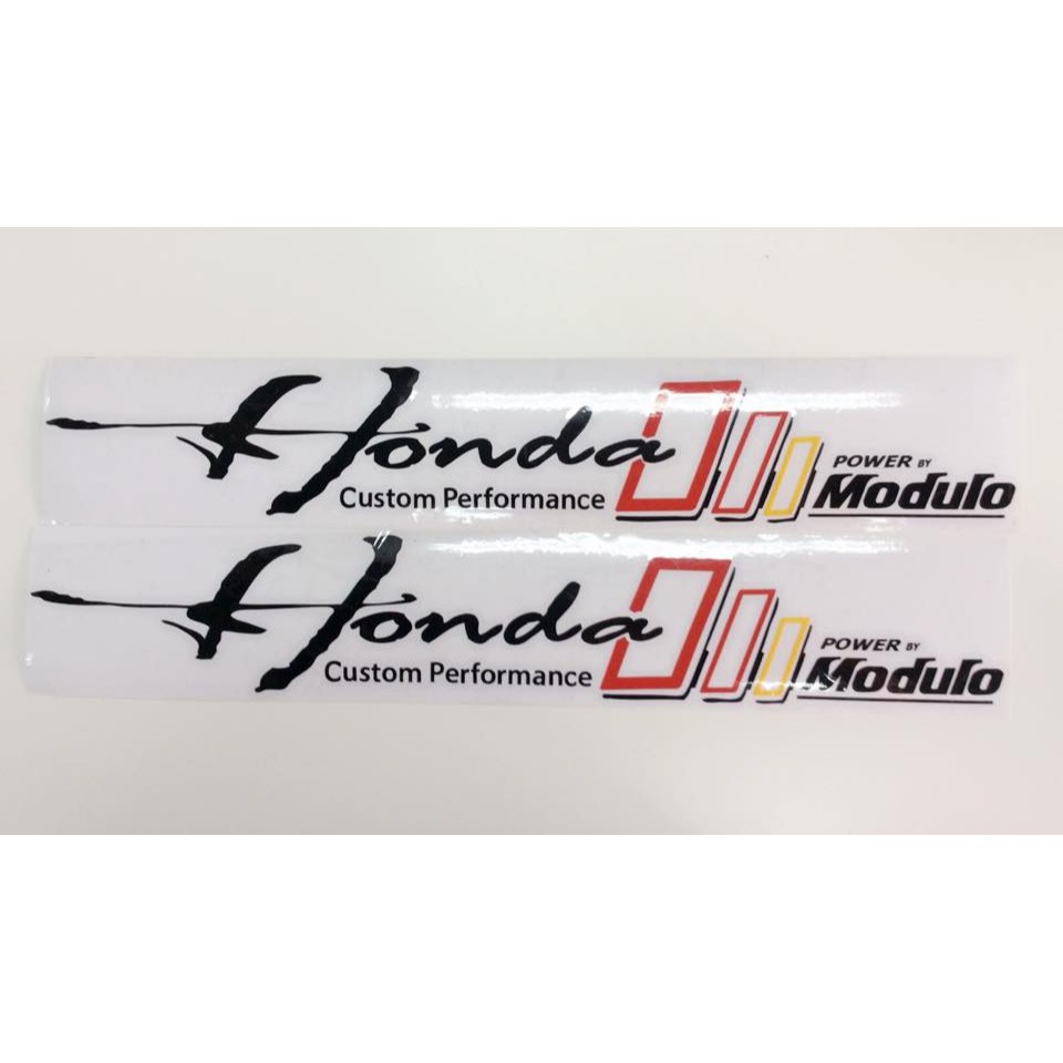 honda-modulo-สติ๊กเกอร์ติดรถยนต์