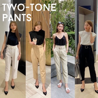 CRUSHONYOU | Two-tone pants