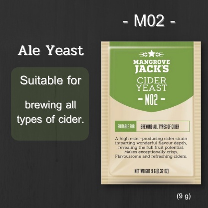 ภาพหน้าปกสินค้าYeast Mangrove Jack's M 02(Cider Yeast)