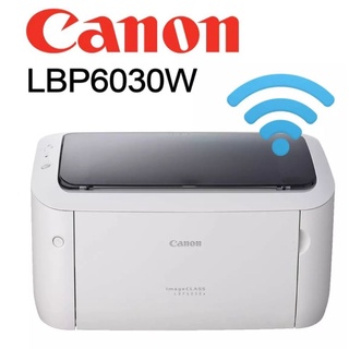 CANON LBP6030W ไร้สาย WI-FI เลเซอร์ ขาว-ดำ พร้อมหมึกแท้