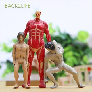 Back2Life โมเดลฟิกเกอร์การ์ตูนอนิเมะ Attack On Titan 1 ชิ้น