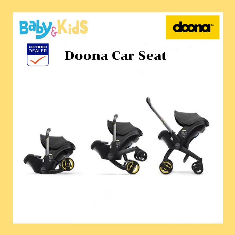 พร้อมส่ง-doona-รถเข็นเด็ก-คาร์ซีทรถเข็นเด็ก-car-seat-stroller-คาร์ซีทสามารถปรับเป็นรถเข็นเด็กได้แค่-1-วินาที