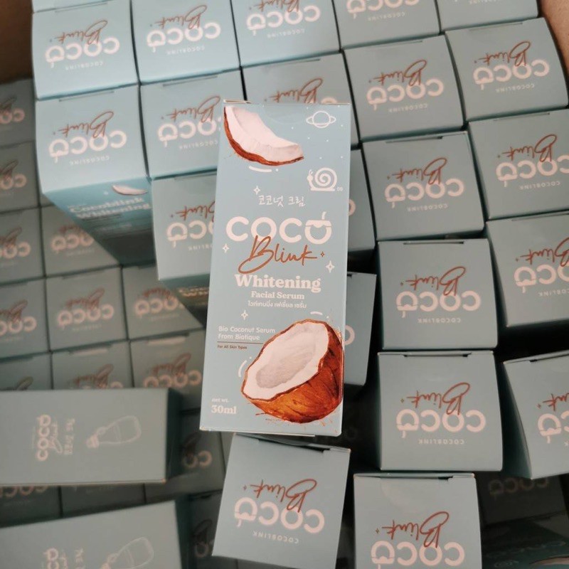 coco-blink-coconut-ครีมมะพร้าว-เซรั่มมะพร้าว-สบู่-มะพร้าว-สารสกัดจาก-มะพร้าว-บำรุง-ผิวหน้า-ราคา-ต่อ-1-ชิ้น