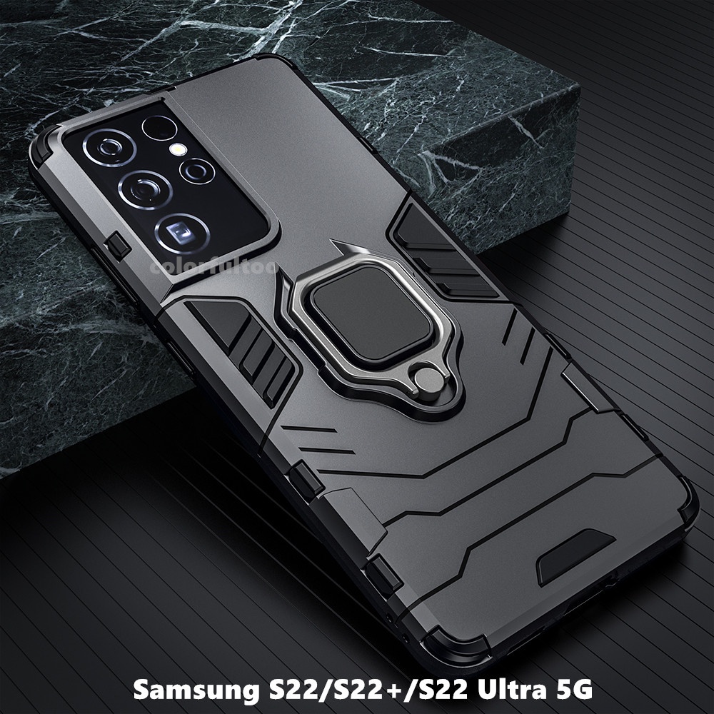 for-samsung-galaxy-s22-s21-s20-ultra-s22-plus-s22-s21-s20-s21-fe-s20fe-4g-5g-phone-case-fashion-armor-shockproof-casing-bracket-stent-protection-hard-back-cover