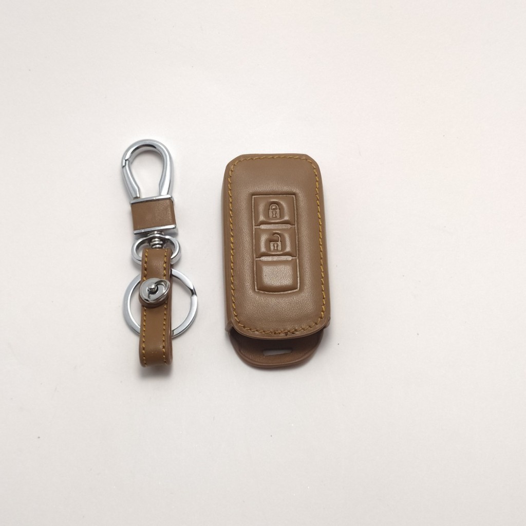 ซองหุ้มกุญแจหนังรถยนต์-mitsubishi-2015