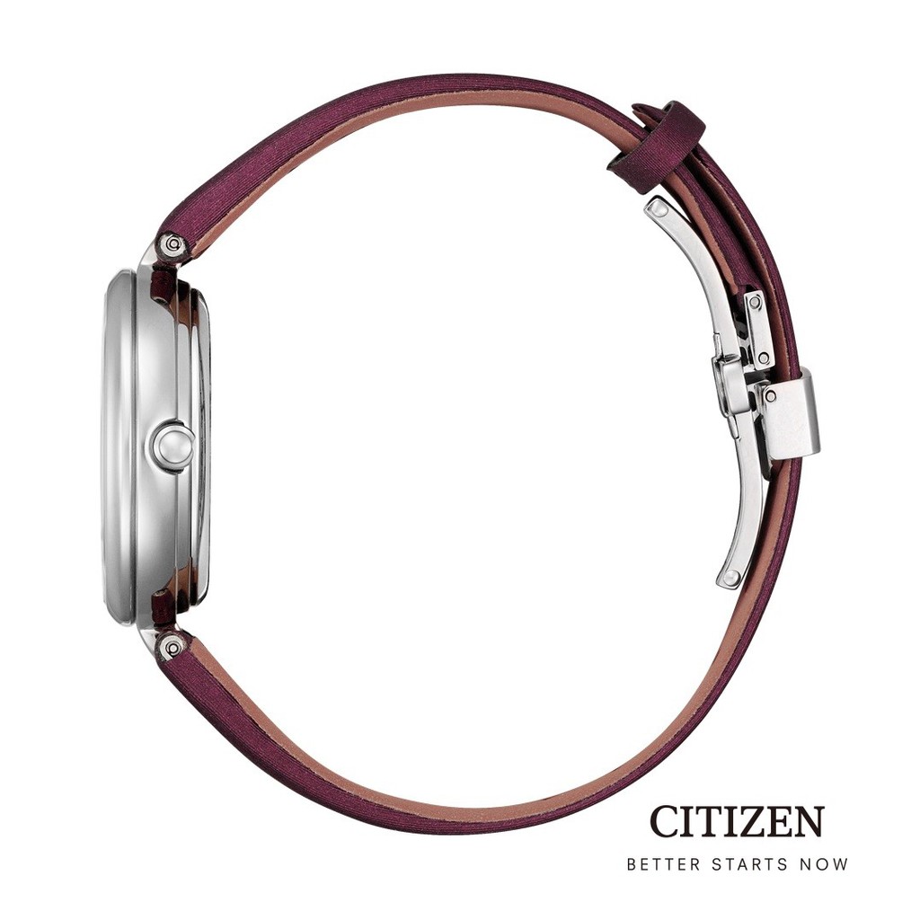 citizen-l-eco-drive-fd1100-10x-satin-leather-red-lady-watch