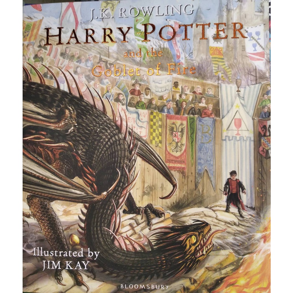 chulabook-ศูนย์หนังสือจุฬาฯ-c321หนังสือ-9781408845677-harry-potter-and-the-goblet-of-fire-illustrated-edition-hc