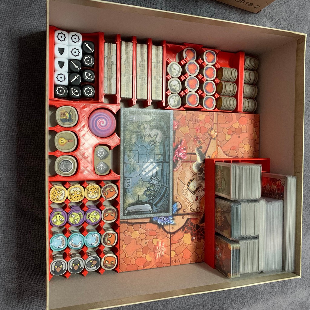 plastic-arcadia-quest-inferno-board-game-organizer-ชุดกล่องจัดเก็บอุปกรณ์สำหรับเกมอาคาเดีย-เควส-อินเฟอร์โน่