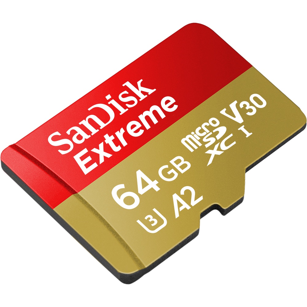 ภาพสินค้าSanDisk EXTREME micro SDXC UHS-I A2 64GB (SDSQXAH-064G-GN6MN) reads 170MB/s writes 80MB/s จากร้าน sandisk_thailand_officialshop บน Shopee ภาพที่ 2