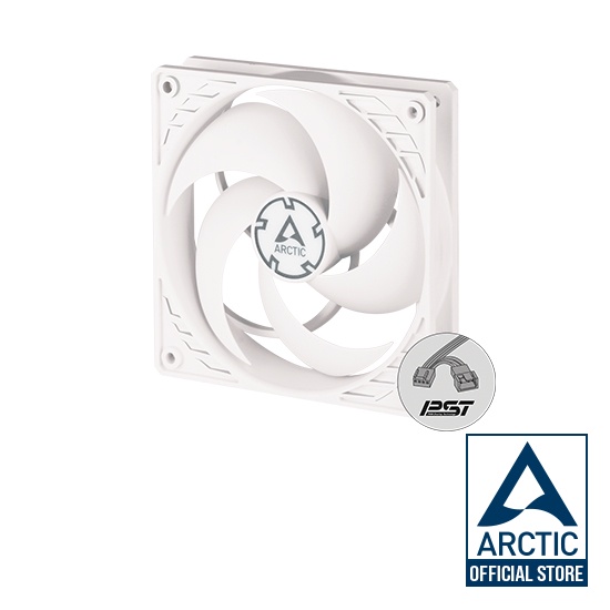 arctic-official-store-arctic-p12-pwm-pst-white-white-computer-fan-พัดลมระบายความร้อนคอมพิวเตอร์