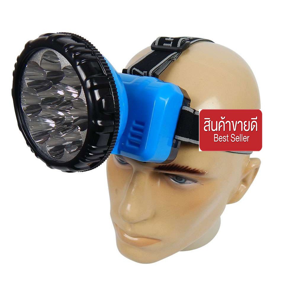 ไฟฉายคาดหัว-12-ดวง-ชาร์จได้-led-rechargeable-head-light-mr-diy-led-722b