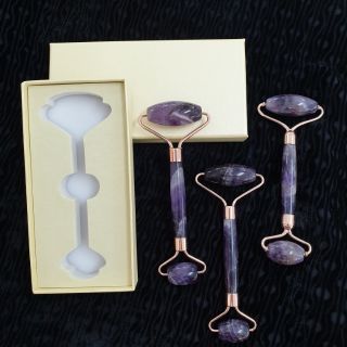 ภาพหน้าปกสินค้ากัวซา พร้อมกล่องใส่ กัวซาหินอเมทิสต์ อเมทิสต์(Amethyst)อเมทิส อะเมทิสต์ กัวซาทรงลูกกลิ้ง ที่เกี่ยวข้อง